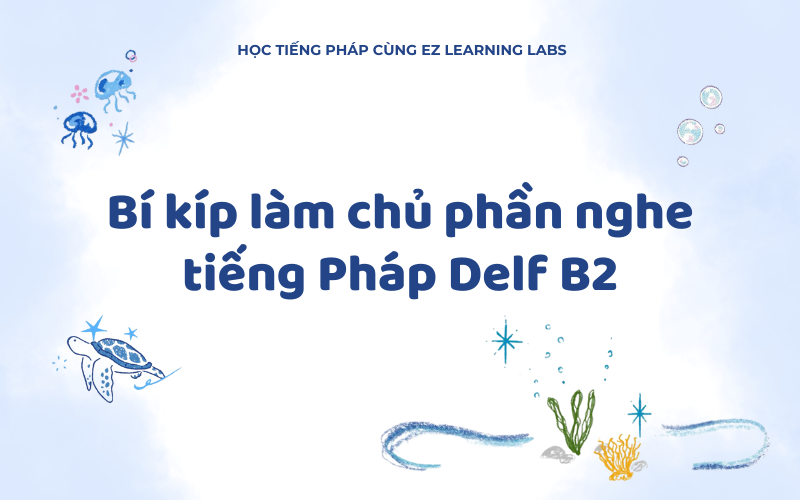 Bí kíp làm chủ phần nghe tiếng Pháp Delf B2