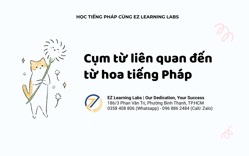 Cụm từ liên quan đến từ hoa tiếng Pháp