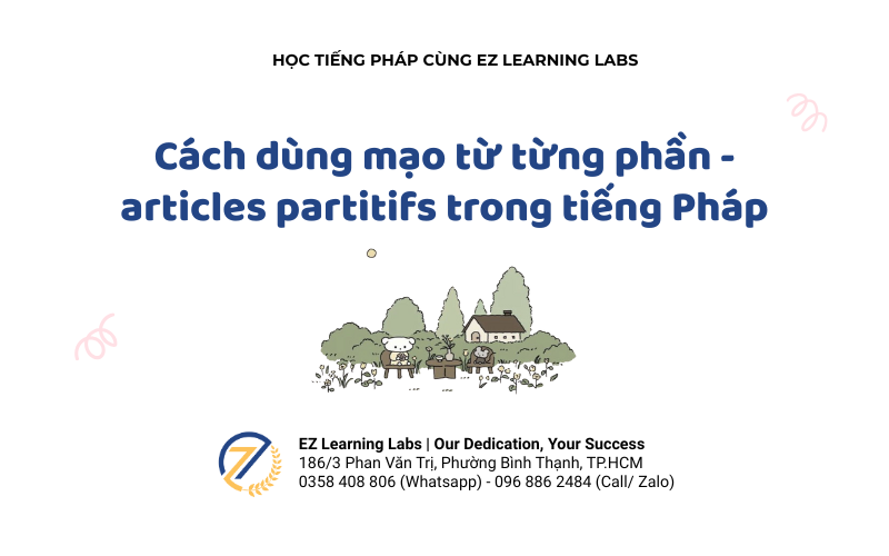 Cách dùng mạo từ từng phần - articles partitifs