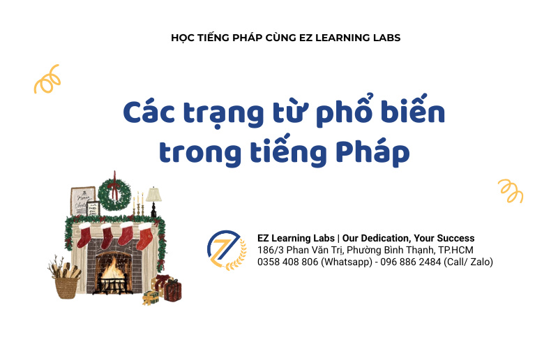 các trạng từ thông dụng tiếng Pháp