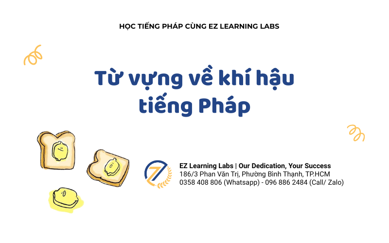 Từ vựng về khí hậu tiếng Pháp