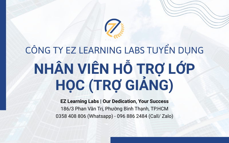 tuyển dụng nhân viên trợ giảng
